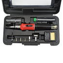 HS-1115K 10-in-1 Multifunctional Gas Soldering Iron Tool Set(Red Handle)