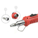 HS-1115K 10-in-1 Multifunctional Gas Soldering Iron Tool Set(Red Handle)