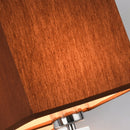 Creative Minimalist Living Room Bedroom Bedside Lamp Hotel Reading Lamp, Lampshade Color:Double Tube linen