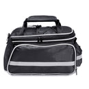 Mountain Bike Rear Shelf Bag Riding Bag Long And Short Distance Waterproof Pack(Black)
