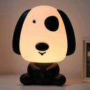 Baby Bedroom Lamps Night Light Cartoon Pets Pvc Plastic Sleep Led Kid Lamp Bulb panda(EU)