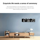 Multifunctional LED Wall Clock Creative Digital Clock US Plug, Style:Sealed Box Remote Control(White Font)