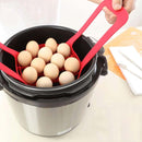 Steamer Sling Pressure Cooker Silicone Steamer(Red)