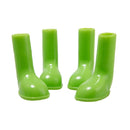 4 PCS/Set Pet Rain Boots Waterproof Non-slip Dog Shoes, Size:L(Green)