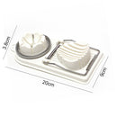 Multi-function Egg Cutter Egg Slicer Tools Kitchen Accessories(White)