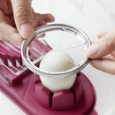 Multi-function Egg Cutter Egg Slicer Tools Kitchen Accessories(White)
