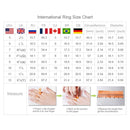 Women Heart Pattern Diamond Ring, Ring Size:9(Green)