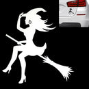 20 PCS Sexy Witch Fashion Car Sticker Vinyl Decals Decor, Size: 12.5x12cm(Silver)