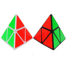 Creative Shaped Second-order Triangular Tetrahedron Rubik Cube Children Educational Toys(Black)