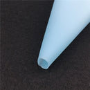 4 in 1 Silicone Icing Piping Cream Pastry Bag Nozzle DIY Cake Decorating Tools Set(EVA Bag White 4 Mixed)