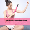 Relieving Muscle Soreness and Cramping Muscle Roller Stick Body Massage Roller(Blue)