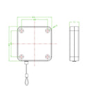 Universal 4m Anti-theft Cable Box VIVE Wire Rope Telescopic Cable Box