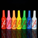 2 PCS Bar Plastic Exercise Bottle for Fancy Bartending Practicing(Pink)