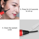 Electric Eyelash Curler Charging Beauty Tool(White)