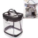 Travel Cosmetic Bag Creative Multifunctional Washing Storage Bag, Style:Cylinder(Transparent)