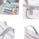 Travel Cosmetic Bag Creative Multifunctional Washing Storage Bag, Style:Cylinder(Transparent)