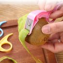 10 PCS Kitchen Fruit Peeler Stainless Steel Peeling Knife Random Color Delivery