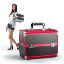Professional Makeup Box Beauty Salon Manicure Toolbox, Color:Pink