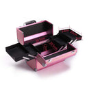 Professional Makeup Box Beauty Salon Manicure Toolbox, Color:Noble Powder