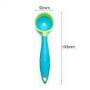 7 PCS Creative Ice Cream Spoon Watermelon Fruit Digging Spoon(Blue)