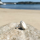 Bohemian Simple Wild Shell Alloy Ring