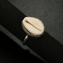 Bohemian Simple Wild Shell Alloy Ring