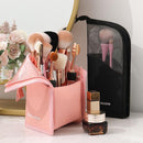 Portable Cosmetics Storage Bag Travel Toiletry Bag, Color:Black
