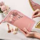 Portable Cosmetics Storage Bag Travel Toiletry Bag, Color:Pink