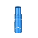 FMFXTR Mountain Bike Handlebar Aluminum Alloy Height Increaser, Increase Height:8.5cm(Blue)