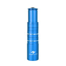 FMFXTR Mountain Bike Handlebar Aluminum Alloy Height Increaser, Increase Height:11.4cm(Blue)