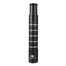 FMFXTR Mountain Bike Handlebar Aluminum Alloy Height Increaser, Increase Height:17.5cm(Black)