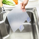 20 PCS Suction Cup Splash-proof Baffle Pool Partition Board Oil Baffle Plate(White)