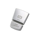SRXTZM Parking Brake Switch P Button Cover ABS Chrome for BMW F10 F07 F01 X3 F25 X4 F26 F11 F06 X5 F15 X6 F16 Accessories(Silver)