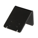 10 Pcs/Set Earrings Shelf Display Stand Holder L Shape Rectangle Acrylic Professional Ear Stud Jewelry Show Bracket Rack Show(Black)