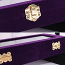 Jewelry Box 20x15 x 4.5cm Jewelry Tray Holder Storage Jewelry Organizer 24 Grids Ring Ear Studs Jewelry Box(Black)