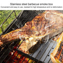 Stainless Steel Smoke Box Wood Chips Barbecue Smoke Box
