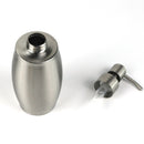 SH158 350ml Stainless Steel Soap Dispenser Oval Hand Sanitizer Bottle