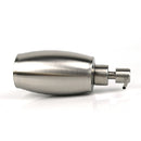 SH158 350ml Stainless Steel Soap Dispenser Oval Hand Sanitizer Bottle