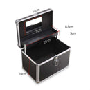 Cosmetics Multifunctional Storage Box Technician Foot Bath Toolbox, Size:Large(Beige Stationery)