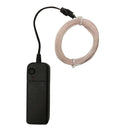 Flexible LED Light EL Wire String Strip Rope Glow Decor Neon Lamp USB Controlle 3M Energy Saving Mask Glasses Glow Line F277(Lemon Yellow Light)