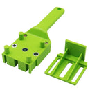 Straight Hole Punching Positioner Woodworking Tools(Green)