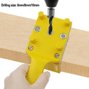 Straight Hole Punching Positioner Woodworking Tools(Green)