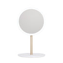 MUID Travel Beauty Makeup Mirror LED Light Fill Light Desktop Makeup Mirror(Milky White)