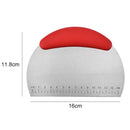 4 PCS Stainless Steel Noodle Cutter Rice Flour Scraper Dough Cutting Knife(Red)