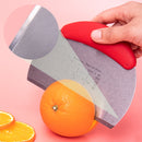 4 PCS Stainless Steel Noodle Cutter Rice Flour Scraper Dough Cutting Knife(Red)