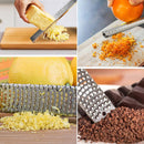 3 PCS Stainless Steel Lemon Grater Multi-function Cheese Grater Random Color Delivery