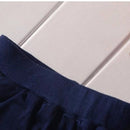 Spring Baby Boys Hoodies Striped Tops + Pants Sport Suit, Size:110cm(Navy)