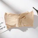 One-Piece Detachable Chest Pad Gathers Bra Wrapped Chest, Cup Size:One Size(White)