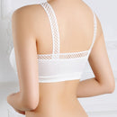 Sexy Womens Padded Bra Crop Tops Vest Bustier Beach Tank Tops, Size:One Size(White)