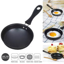 2 PCS Mini Egg Frying Panpure Non-Stick Flat Bottom Pan Multicooker, Size:12cm